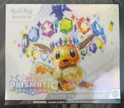Pokemon TCG Prismatic Evolutions Elite Trainer Box ETB | SEALED 9 Booster Packs - Image 1