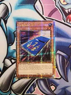 RA04-EN181 Cardcar D Quarter Century Secret Rare 1st Ed YUGIOH STAMPEDE - Image 1