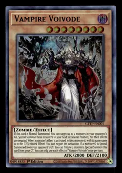 ( VAMPIRE VOIVODE ) Ultra - GFTP-EN001 - 1st NM - Yu-Gi-Oh Ghosts from the Past - Image 1