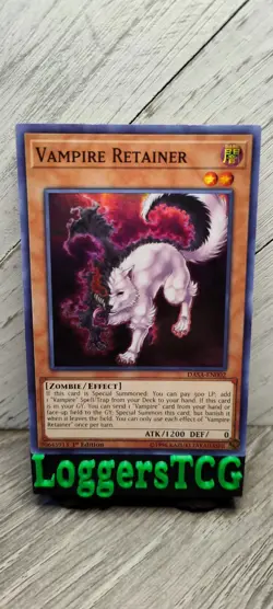 Yu-Gi-Oh! Vampire Retainer / DASA-EN002 1st Edition MP - Image 1