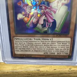 Toon Dark Magician Girl - DUPO-EN041 - Near Mint NM Ultra Rare - 1st Edition - Image 3