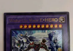 yugioh Japanese Ultra Rare Wake Up Your Elemental HERO #QCDB-JP034 OCG 2023 25TH - Image 2