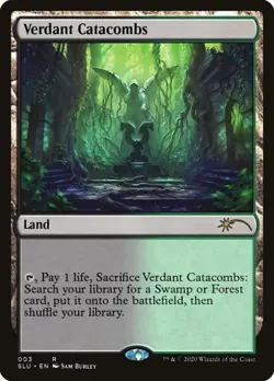 MTG English Verdant Catacombs Ultimate Edition NM Normal Secret Lair - Image 1