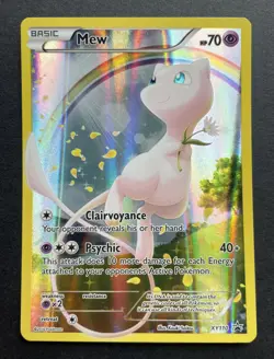Pokemon Card Black Star XY Promo MEW XY110 Mythical Collection NMMINT G2U - Image 1
