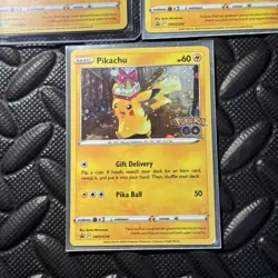 Pokemon Black Star Promo Pikachu SWSH234 SWSH: Sword & Shield Promo 3 Card Lot - Image 4