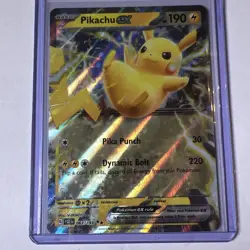 Pikachu ex 063/193 Paldea Evolved Double Rare Pokemon Card Mint NM - Image 1