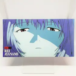 Rei Ayanami 3 REBIRTH 1st Neon Genesis Evangelion CARDDASS MASTERS WIDE Card - Image 1
