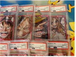 One Piece Card Game Film Red Promo PSA10 12-Number Serial Set - Image 4