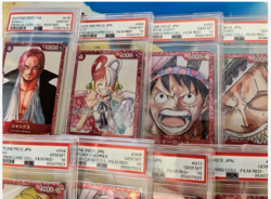 One Piece Card Game Film Red Promo PSA10 12-Number Serial Set - Image 5
