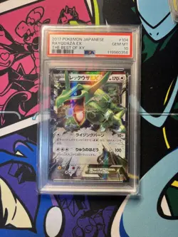 PSA10 Rayquaza EX XY Series Pokemon Card - Image 1