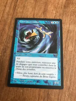 carte magic the gathering N437 djinn des trombes - Image 1