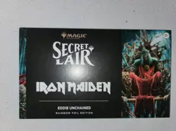 Iron Maiden Eddie Unchained Rainbow Foil MTG Secret Lair - Image 1