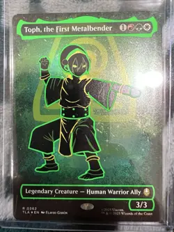 Toph, the First Metalbender - Neon Ink - Magic (MTG) X Avatar The Last Airbender - Image 1