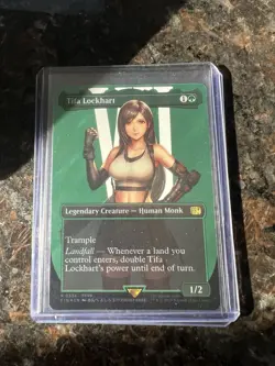 Tifa Lockhart (Borderless) (Surge Foil) Final Fantasy Foil (NM/M) - Image 1