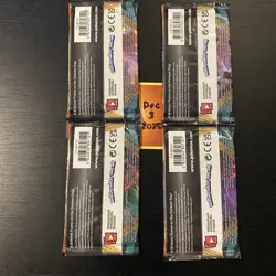 POKEMON DARKNESS ABLAZE - 4x Booster Packs - Art Set - Factory Sealed - TCG - Image 2