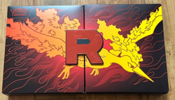 POKEMON TEAM ROCKET'S MOLTRES UPC Ultra Premium Collection Mat, Deck Box & More - Image 3