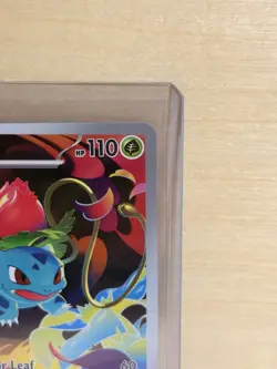 2025 Pokemon Mega Evolutions Ivysaur Illustration Rare IR 134/132 Fresh Pull MNT - Image 3