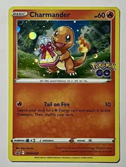 Charmander SWSH232 (NM) •SWIRL• Black Star Promo SWSH: Pokemon Go 2022 - Image 1