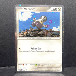 2023 POKEMON SCARLET & VIOLET VAROOM 026 HOLO BLACK STAR PROMO - Image 1