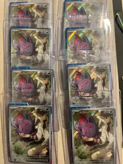 🔥Lot of Eight🔥 N’s Zorua SVP 189- Pokemon TCG Journey Together Sealed Promo - Image 3