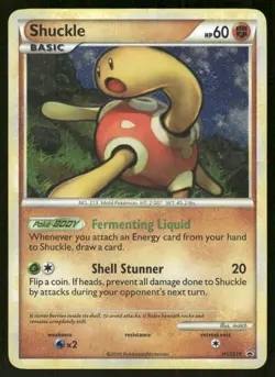 Pokemon Tcg Shuckle #HGSS15 Pokemon Promo LP - Image 1