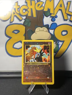 Entei 34/53 Pokemon TCG Wotc Black Star Promo Reverse Holo Vintage 2001 - Image 4