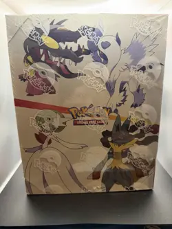 Pokemon TCG Mega Evolution Mini Portfolio w/Booster Lot of 12 Factory Sealed Box - Image 1