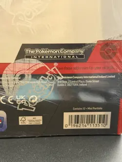 Pokemon TCG Mega Evolution Mini Portfolio w/Booster Lot of 12 Factory Sealed Box - Image 2