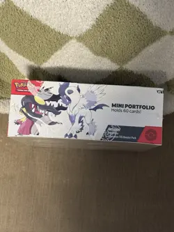 Pokemon TCG Mega Evolution Mini Portfolio w/Booster Lot of 12 Factory Sealed Box - Image 3