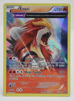 Pokemon - Entei (15) #15/98 - XY - Ancient Origins Holo - Image 1