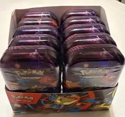Pokemon Mega Evolution Mini Tins (10x). Super Cheap! Pokemon TCG Sealed Tins - Image 1