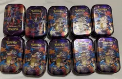 Pokemon Mega Evolution Mini Tins (10x). Super Cheap! Pokemon TCG Sealed Tins - Image 2