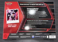 Pokemon TCG - Team Rocket's Mewtwo EX Box - Brand New / Sealed / Fast Shipping - Image 2