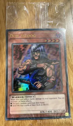 Don Zaloog LART-EN044 Ultra Rare Limited Edition YuGiOh Sealed - Image 1