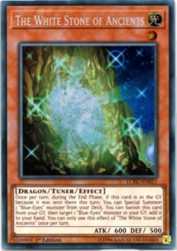 The White Stone of Ancients - LCKC-EN011 - Secret Rare - 1st Edition Yugioh - Image 1