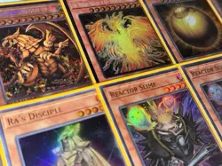 40 Card Winged Dragon of Ra Deck Plus 15 Card Extra Deck Yu-Gi-Oh! Egyptian God - Image 1