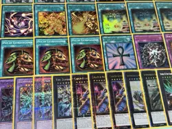 40 Card Winged Dragon of Ra Deck Plus 15 Card Extra Deck Yu-Gi-Oh! Egyptian God - Image 3