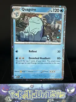 Pokemon Card Quagsire SVP 156 Black Star Promo Holo Rare Near Mint - Image 1
