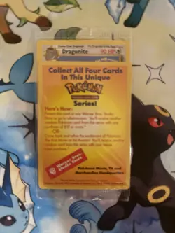 Sealed Dragonite Pokemon The First Movie WB Promo 1999 Card New - Image 1