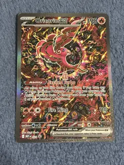 Pokemon Card - Oricorio ex - SIR Full Art Promo (MEP024) Phantasmal Flames NM - Image 1