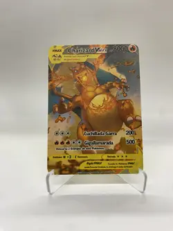 Charizard VMAX Gold Metal Pokemon Card-Collectible Gi Display！Christmas GOOD~L - Image 5