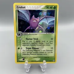 Pokemon Crobat 3/101 Ex Hidden Legends Holo Rare Pokemon Card Near Mint - Image 1