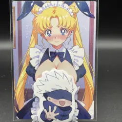 Usagi Tsukino Anime Waifu Card Doujin ACG Goddess Holo - Image 1