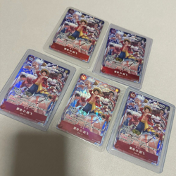 One Piece Chinese Card Game 2nd Anniversary Luffy Alt Art ST10-006 SR - Image 3