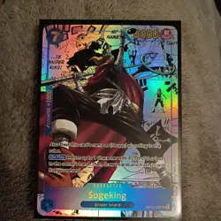 Sogeking Alternate Art Card Manga OP-03-122 Pillars Of Strength - Image 1