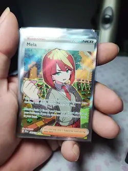 Pokemon Card Lot 10 Official TCG Cards S&Violet Full Art Trainers Near Mint - Image 5