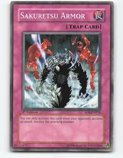 Sakuretsu Armor #SD8-EN034 1st Edition Yugioh Card - Image 1