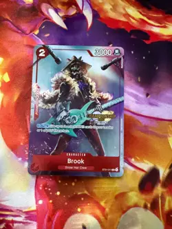 Brook (CS 2023 Celebration Pack) ST01-011 One Piece Promotion Cards Foil - Image 1