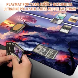 Pink tree - Board Game MTG Playmat Magic The Gathering Playmat Size 60X35CM - Image 2
