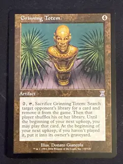 1x Grinning Totem (110) Time Spiral - Timeshifted LP MTG Magic the Gathering x1 - Image 1